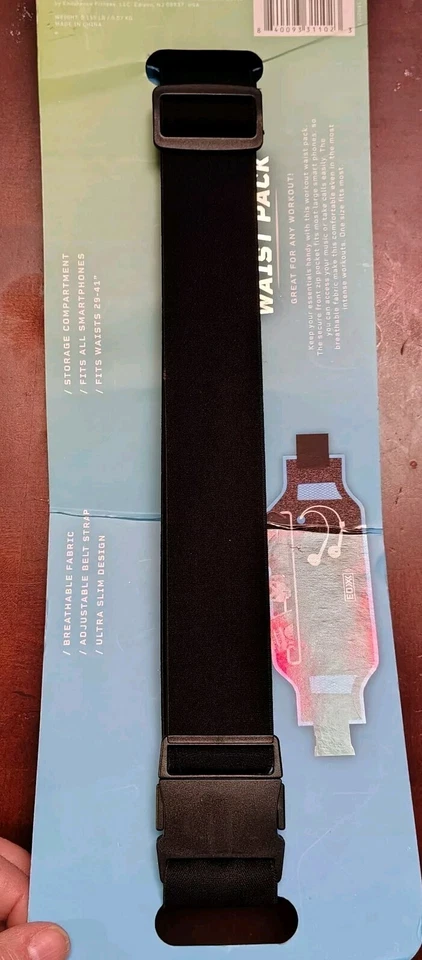 Waterproof Running Jog Belt AdjustablePouch Fanny Pack Sport Camping B38 - Image 3 of 4