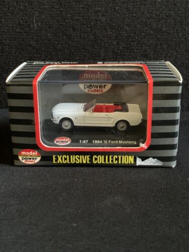Model Power Minis 1:87 Ford Mustang 1964 1/2 - Picture 1 of 2