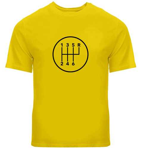 Manual Transmission Pattern 6 Speed Stick Shift Gears Cars T-Shirt Gear Shifter - Picture 34 of 34