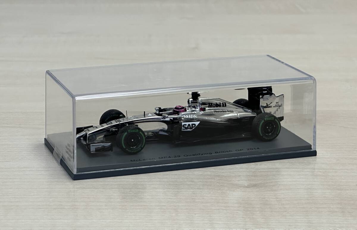 Spark 1/43 Mclaren Mercedes Mp4-29 2014 F1 British Gp Spark 1/43 Mclaren Mercedes Mp4-29 2014 F1 British Gp