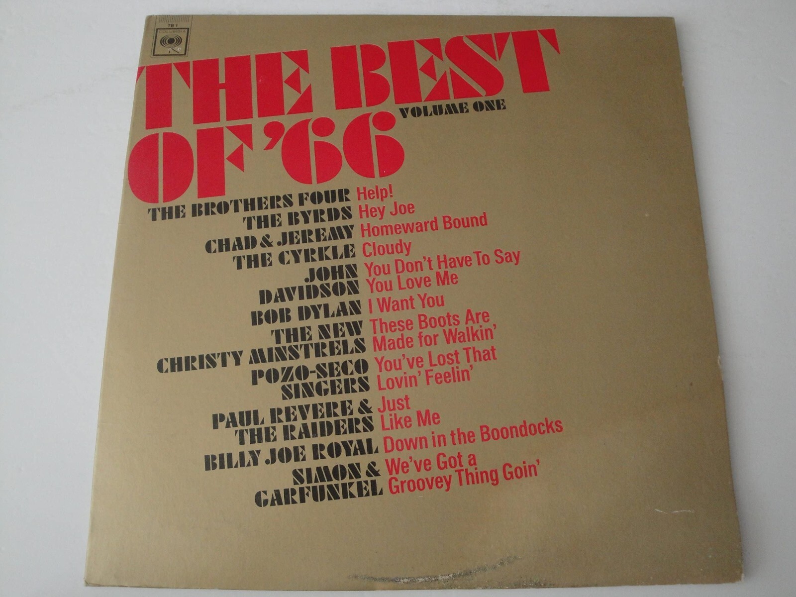 The Best of '66 Volume One VINYL LP ALBUM COLUMBIA RECORDS | eBay