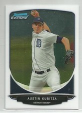 Austin Kubitza Detroit 2013 Bowman Chrome Mini Card