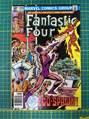 Vintage Marvel Comics Fantastic Four (Bronzezeit) #228 Eco-Spawn!