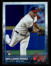 2015 Topps Update #US289 Williams Perez Rainbow Foil Card Atlanta Braves