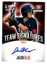 2014 Jacob Blas Panini USA Baseball Rookie Auto 174/299
