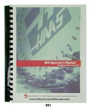 Haas CNC Milling Machine Operators Manual  *891
