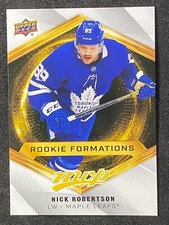 2020-21 Upper Deck MVP Factory Set Rookie Formations #RF5 Nick Robertson
