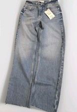NEW Zara High Rise Straight Leg Ankle Rigid Jeans Size 4USA/36EUR/26MEX