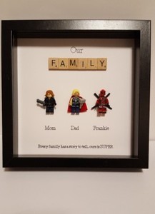 personalised lego family