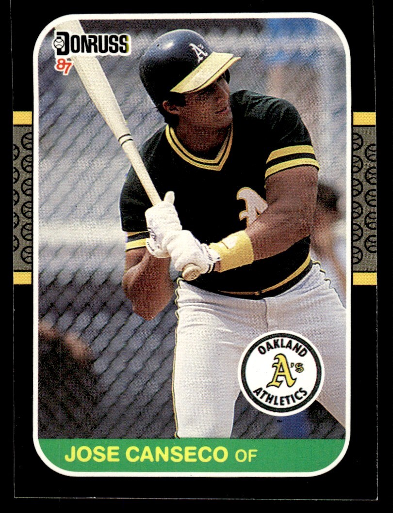 1987 Donruss Jose Canseco #97