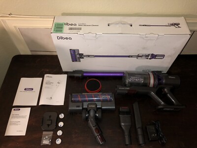 Dibea Cordless Vacuum Cleaner 400W 25Kpa 3 Gear Suction Adjustment Lightweight