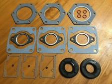 NOS Polaris Deluxe Gasket Set With Carb Vintage 74 75 TX 500 Limited Snowmobile