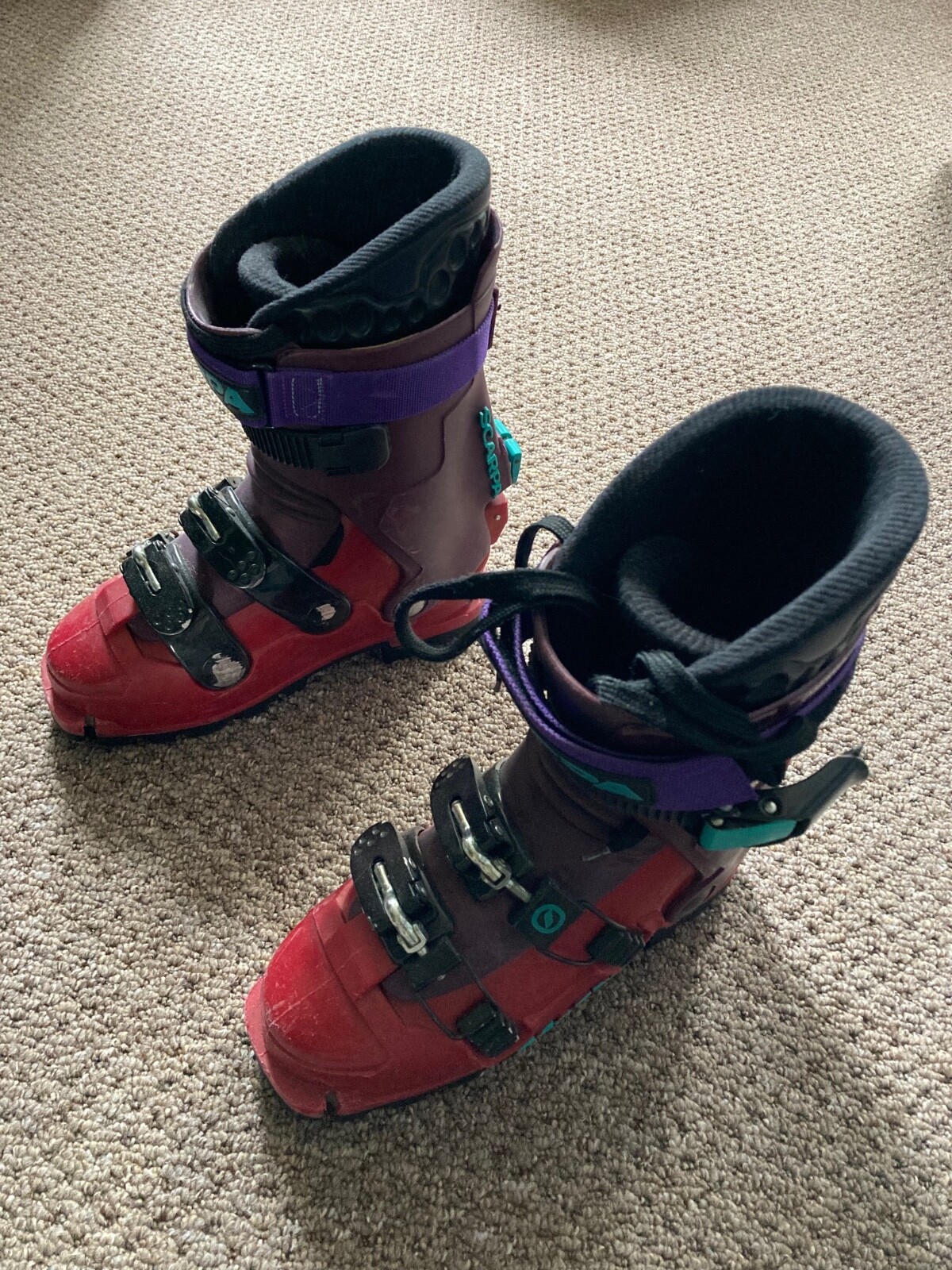SALOMON Scarpa stivali da sci touring taglia 5 38