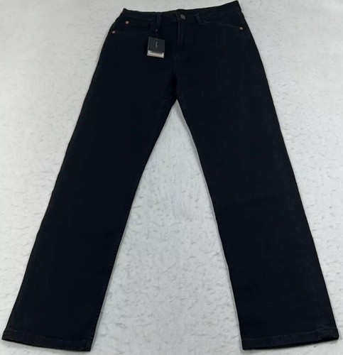 Jean Mossimo Droit Mi-hauteur – Taille 14, Noir, Occasion En Très Bon état – Coupe Straight