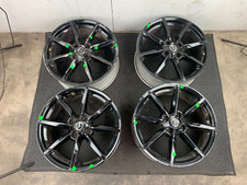 2016-2023 Mazda Miata Oem Black Wheels 17x7 45 4x100 Set Of 4 Nd 16-23 Read