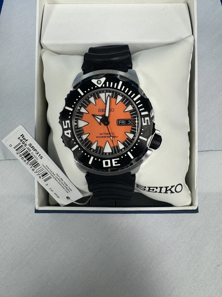 Seiko Orange Monster SRP315