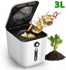 Electric Kitchen Composter for Indoor 3L Smart Countertop Composter Food Recycle