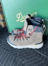 DANNER ARCTIC 600 SIDE-ZIP 7" BROWN/RED INSULATED OUTDOOR BOOTS 67338 Men's -NEW