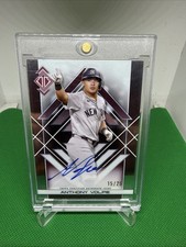 2025 Topps Transcendent Anthony Volpe On Card Auto /25 New York Yankees