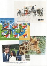 Guernsey 4x  minisheets to 2020 MNH