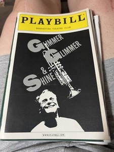 PLAYBILL Glimmer Glimmer & Shine Scott Cohen John Spencer