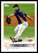 2022 Topps Opening Day Justin Verlander Houston Astros #103