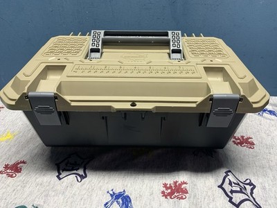 DECKED Crossbox 17 in. Drawer Tool Box Tan Truck System USA Waterproof Tapered
