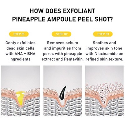 PHOFAY GENTLE PEELING SOLUTION PAPAYA ENZYME AHA BHA