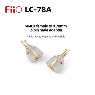 FiiO LC-78A MMCX to 0.78MM 2-pin Audio adapter only for FD11/FH11