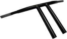 Drag Specialties 10" Buffalo T-Bar Flat Black 0601-3505