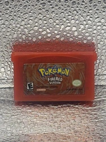 Pokemon FireRed Version Nintendo Game Boy Advance Authentic Tested Working