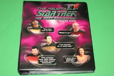 QUOTABLE STAR TREK THE NEXT GENERATION 110 Card Set + SELL SHEET INSERT SETS BOX