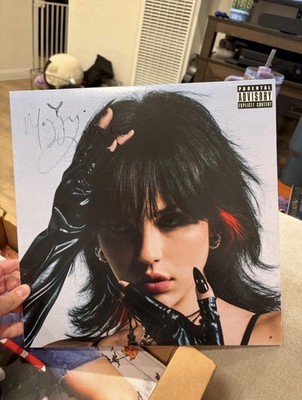 RARE *SIGNED* Paranoia by Maggie Lindemann Red Vinyl LP, never been played