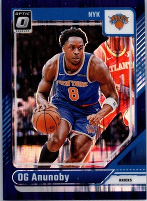 2024-25 Donruss Optic #51 OG Anunoby Purple Shock