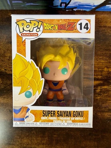 Funko POP! Animation Dragon Ball Z Super Saiyan Goku 14 NEW 💥