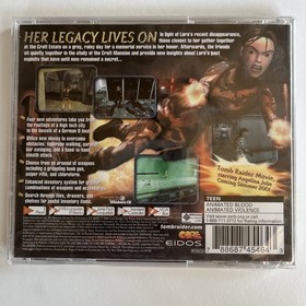Tomb Raider Chronicles For Sega Dreamcast SEALED