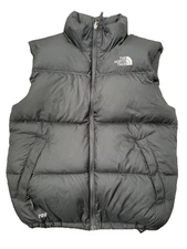 The North Face Jacket Men’s Small Down Gilet Bodywarmer Nuptse 700 Black