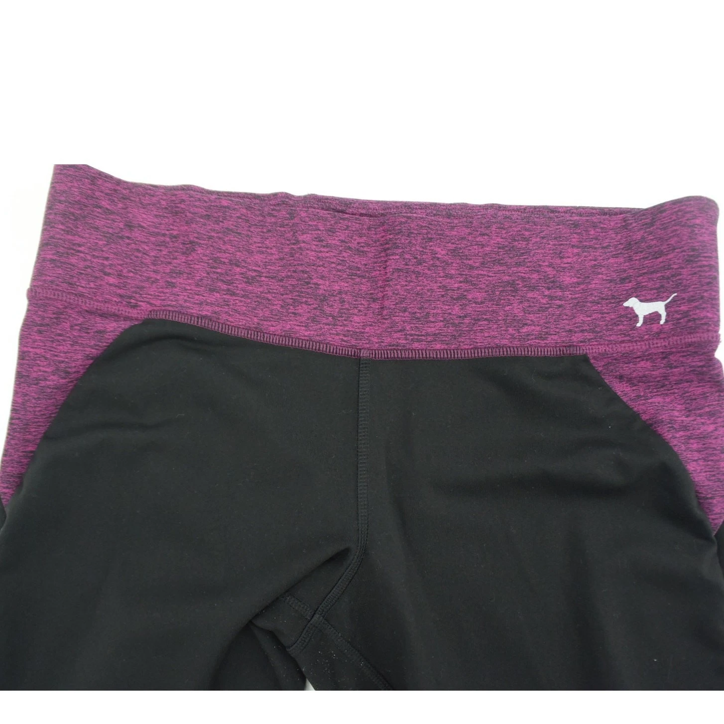 victoria-secret-vs pink spellout yoga leggings