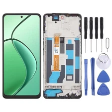 For Realme 12x 5G RMX3997 LCD Display Touch Screen Digitizer Full Assembly Frame