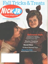 NICK JR FAMILY Magazine October 2006 Halloween Costumes Pumpkins Cake Hot Toys