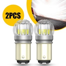 2X For Vw Caddy Iii 1157 P21/5W 15W 3030 Canbus Led Side Daytime Light Bulbs Drl