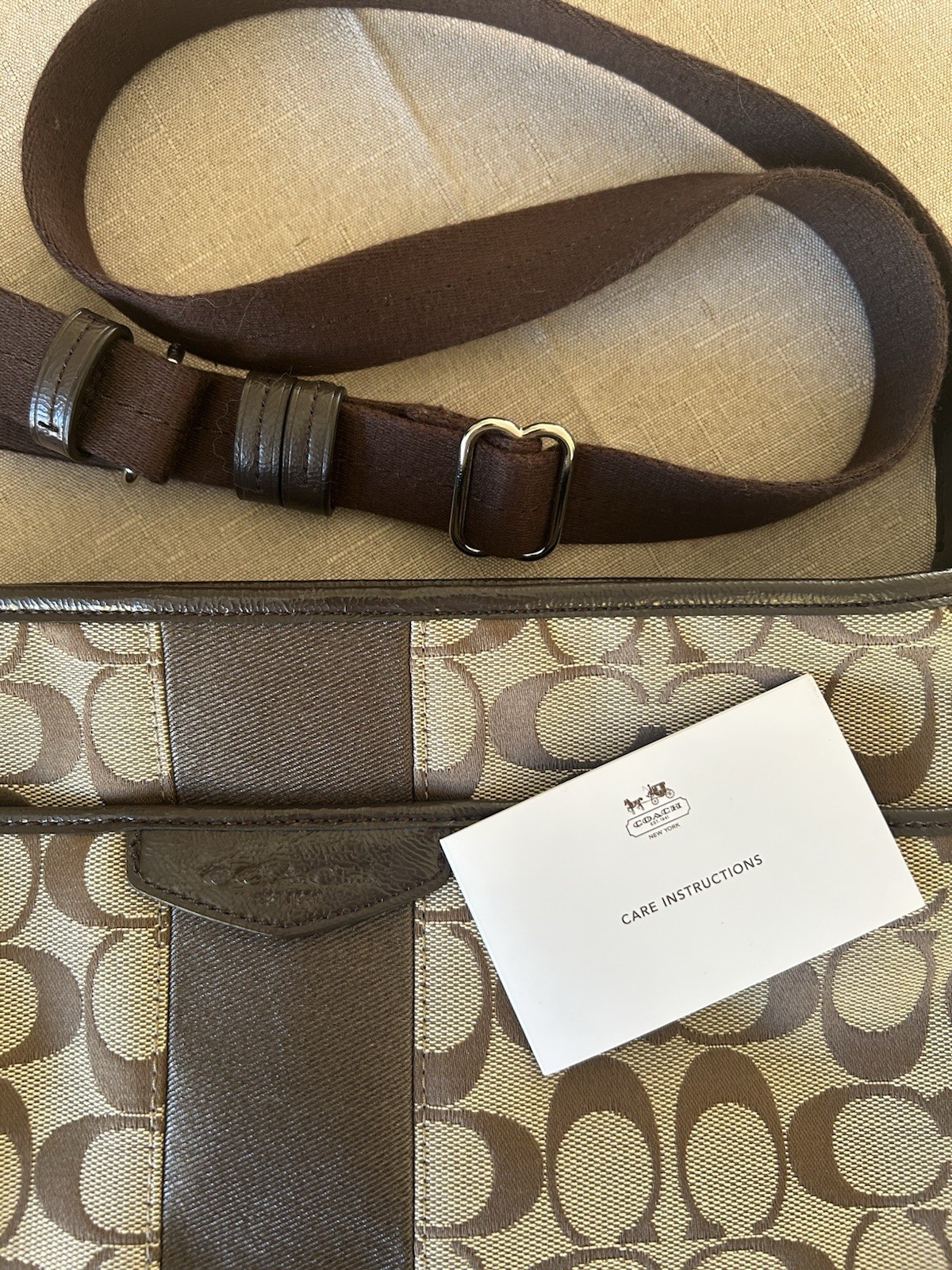 Coach Teri Mini Crossbody Bag Signature Canvas, T… - image 2