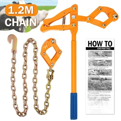 LAMPTOP Fence Chain Strainer Monkey Cattle Tightener Barbed Wire Stretcher Tensioner UK