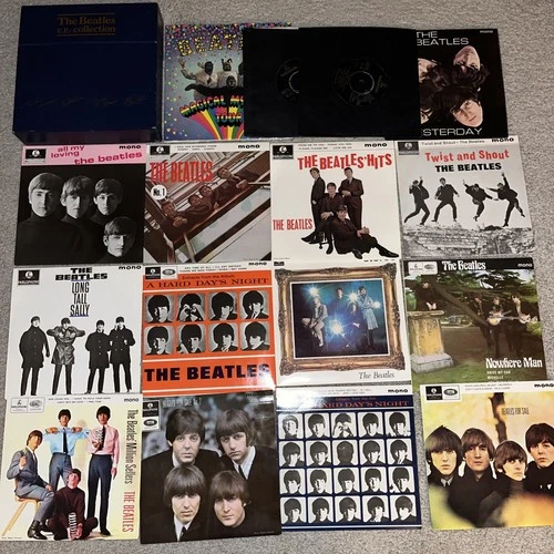 The Beatles - E.P Collection Boxset Parlophone BEP14 15x 7” Vinyl Mono 1981