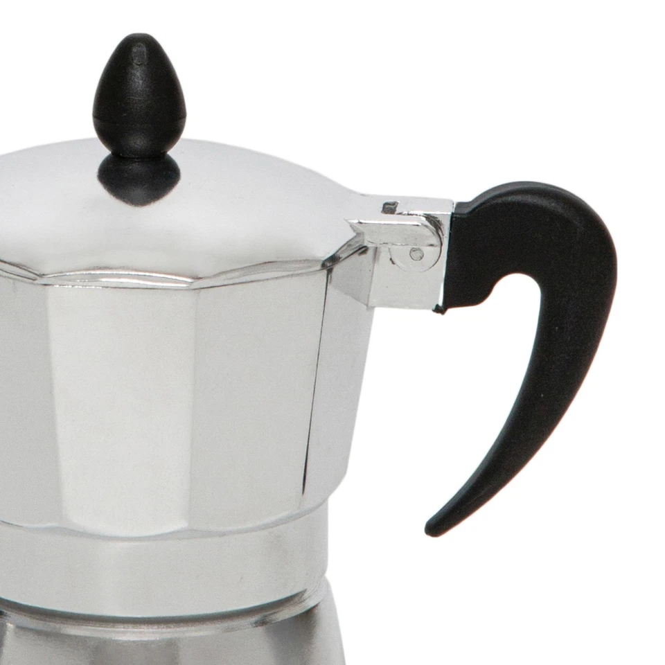 Caffettiera Kasanova da 1 tazza argento - Immagine 3 di 4