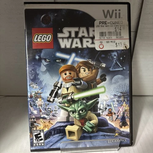 Lego Star Wars III: The Clone Wars (Nintendo Wii, 2011) TESTED AND WORKING