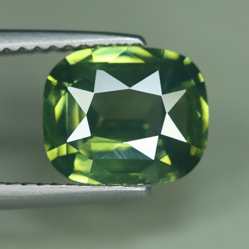 2.79 Cts_Excellent Diamond Sparkle_100 % Natural Unheated Green Zircon_Srilanka