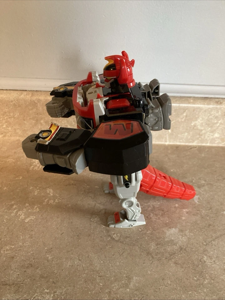 Bandai De Colección 1991 Deluxe Dino Megazord Mighty Morphin Power Rangers Incompleto Foto 3 de 4