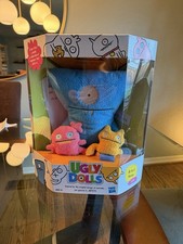 Uglydolls Artist Series Plushies Set New in Box SDCC 2015 Exclusive