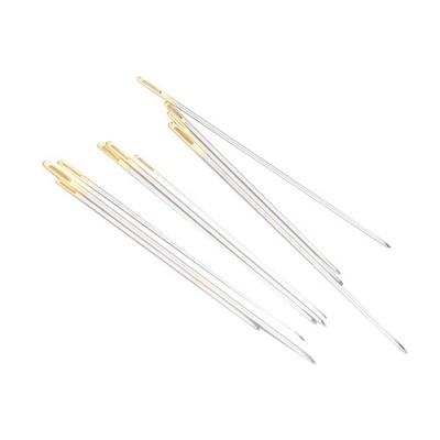 10Pcs/Set Leather Canvas Sewing Stitching Needles Leathercraft Repair DIY Tools